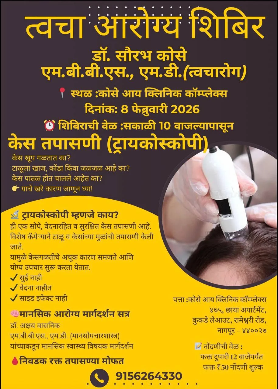 SKIN & HAIR CAMP (TRICHOSCOPY)